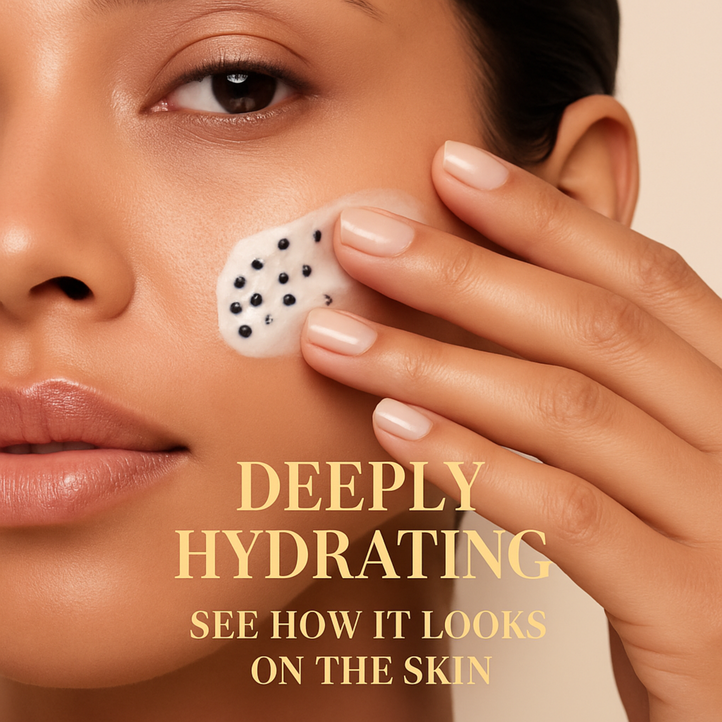 Caviar Face & Neck Cream – Anti-Aging Moisturizer with Hyaluronic Acid, Squalane & Niacinamide – Marine Collagen + CoQ10 (Ubiquinone) – Hydrating, Firming & Smoothing for All Skin Types